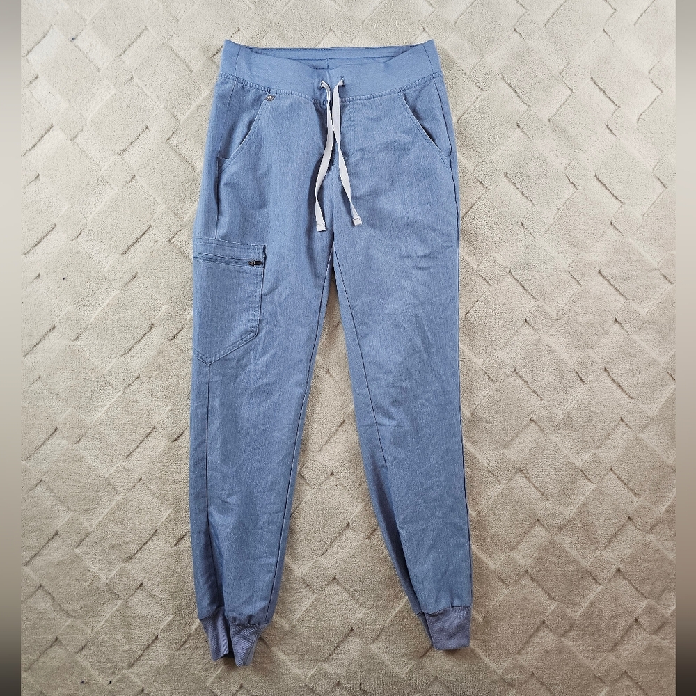 Figs Women's Light Blue Track Jogger Pants